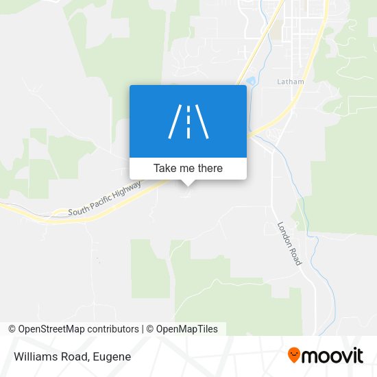 Mapa de Williams Road