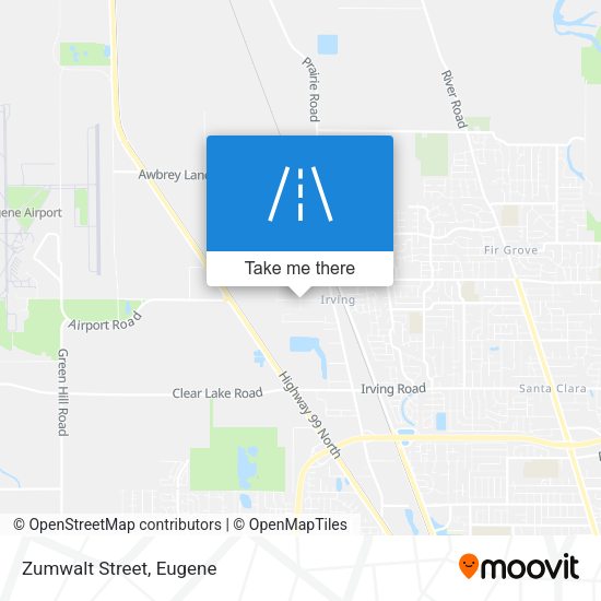 Mapa de Zumwalt Street