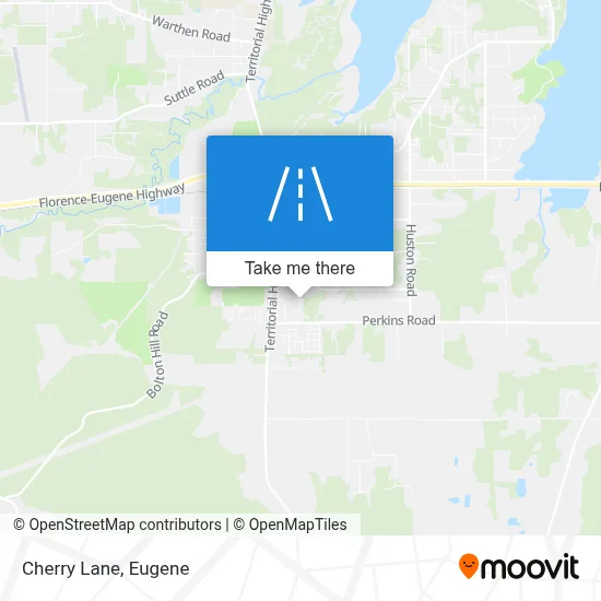 Cherry Lane map