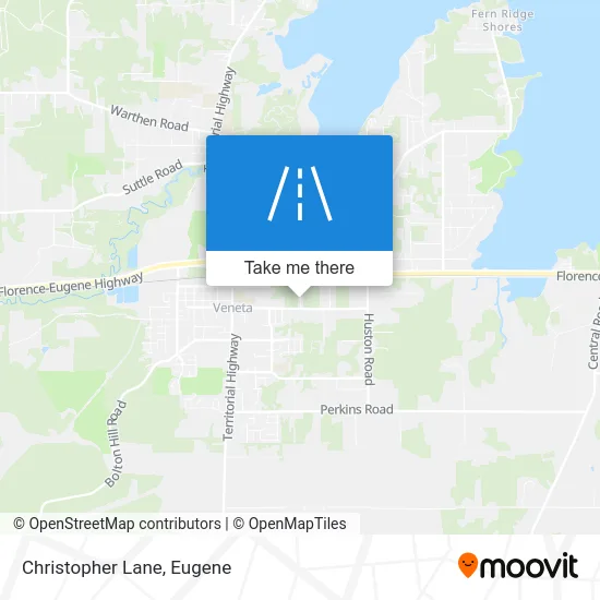 Christopher Lane map