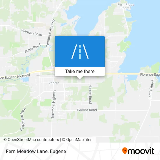 Fern Meadow Lane map