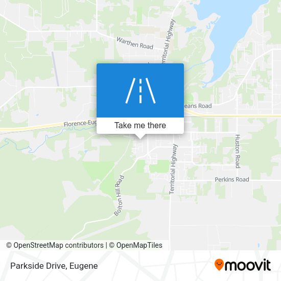 Mapa de Parkside Drive