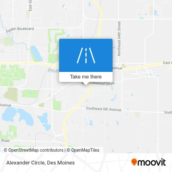 Alexander Circle map