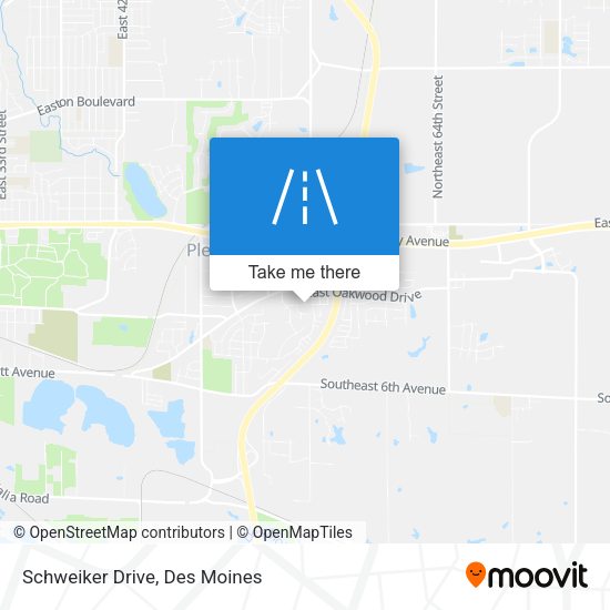 Schweiker Drive map