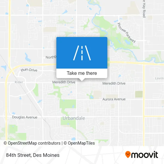 84th Street map