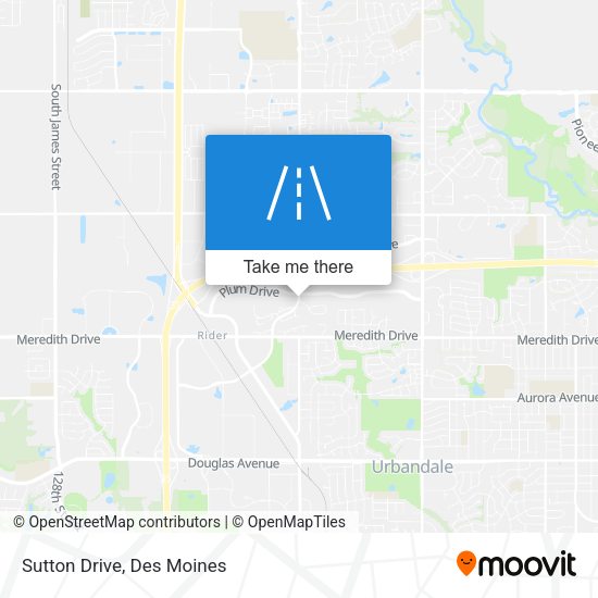 Mapa de Sutton Drive