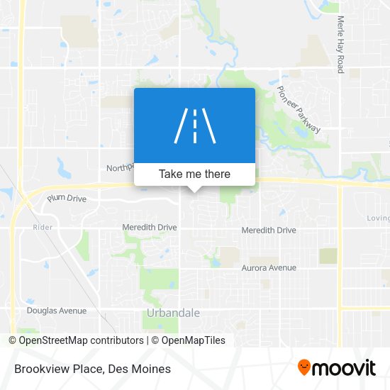 Mapa de Brookview Place