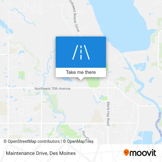 Maintenance Drive map