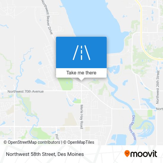 Mapa de Northwest 58th Street