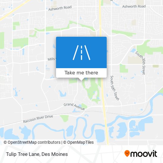 Mapa de Tulip Tree Lane