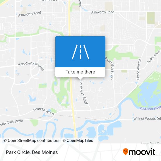 Mapa de Park Circle