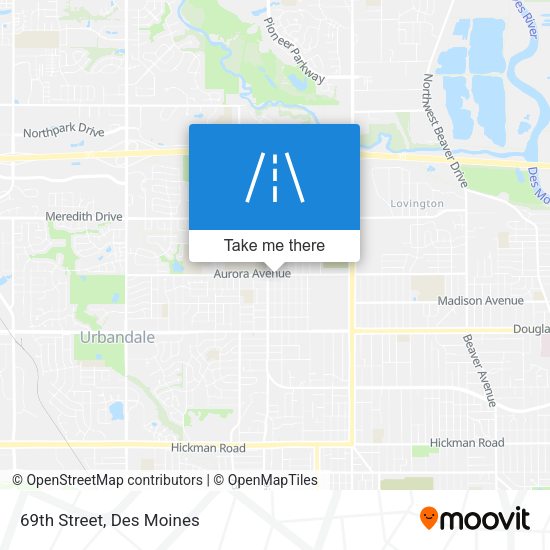 Mapa de 69th Street