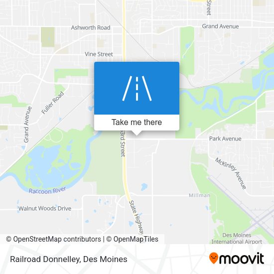 Railroad Donnelley map