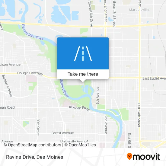 Ravina Drive map