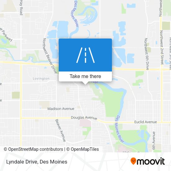 Lyndale Drive map