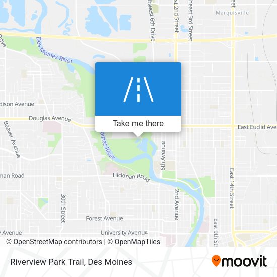 Mapa de Riverview Park Trail