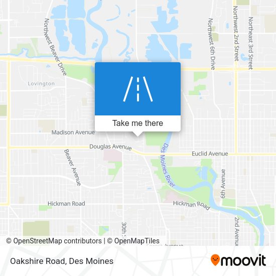 Mapa de Oakshire Road