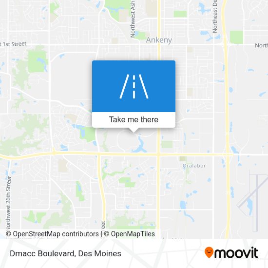 Mapa de Dmacc Boulevard