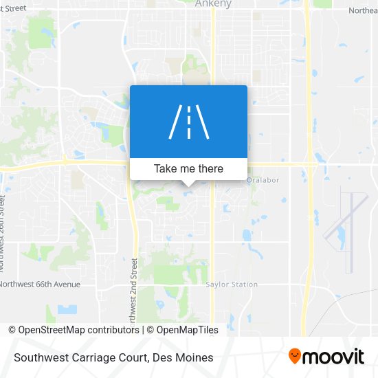 Southwest Carriage Court map