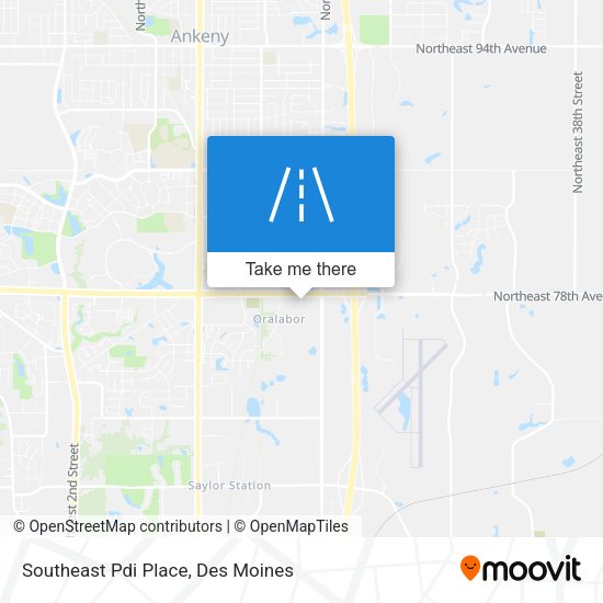 Mapa de Southeast Pdi Place
