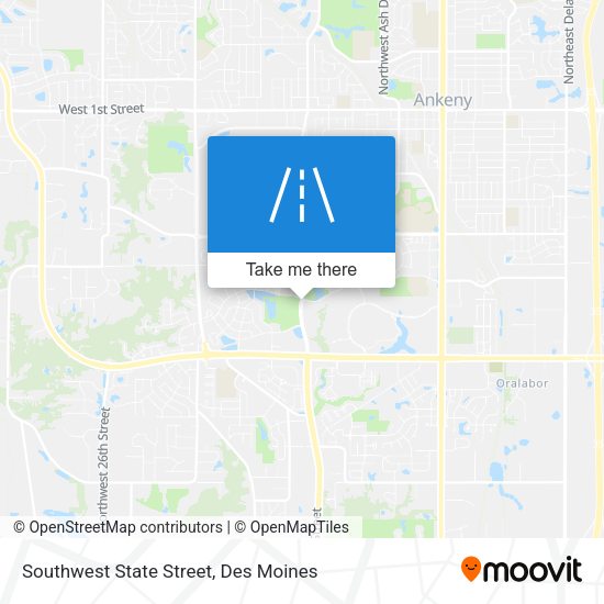 Southwest State Street map