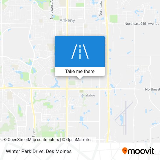 Winter Park Drive map