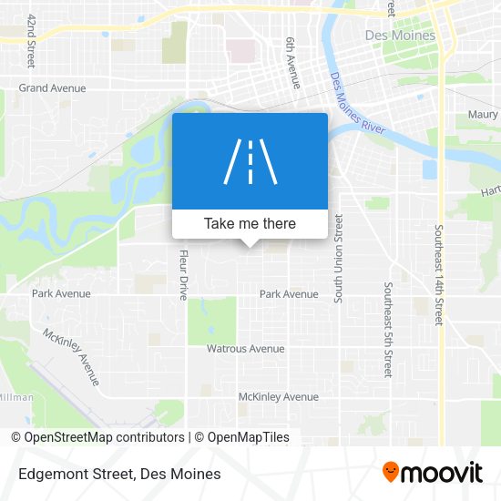 Edgemont Street map