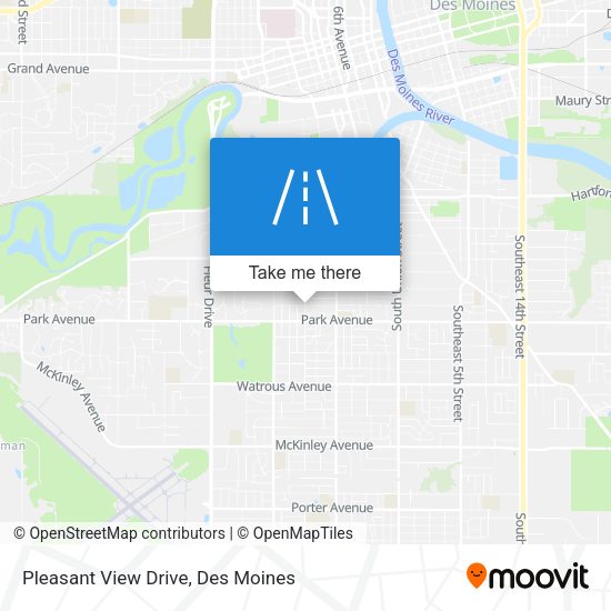 Mapa de Pleasant View Drive