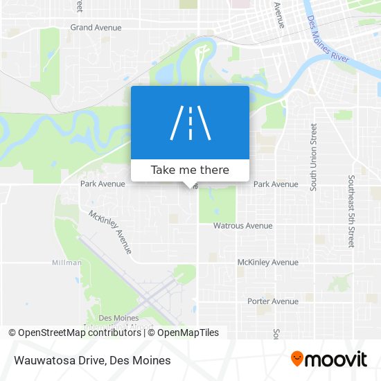 Wauwatosa Drive map