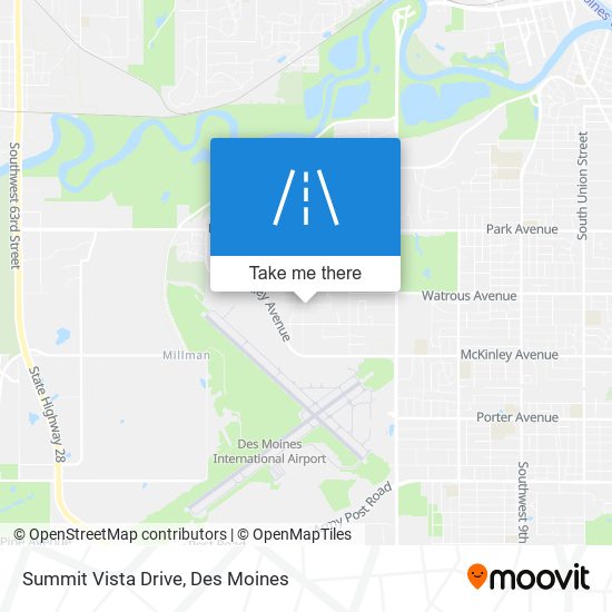 Summit Vista Drive map