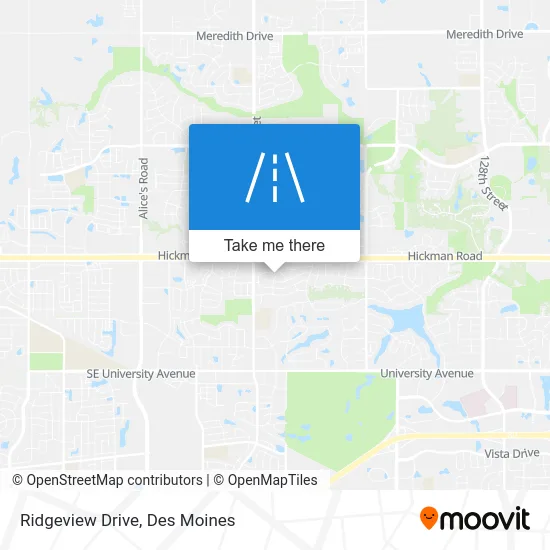 Ridgeview Drive map