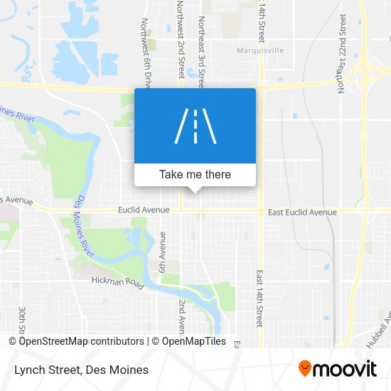 Mapa de Lynch Street