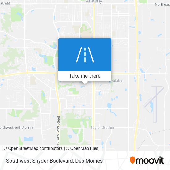 Mapa de Southwest Snyder Boulevard