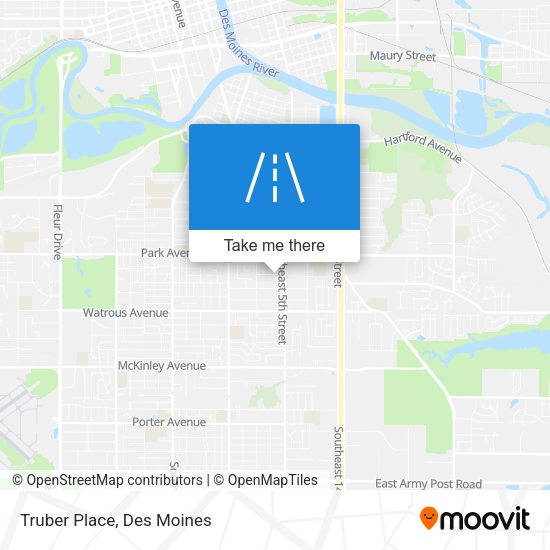 Mapa de Truber Place