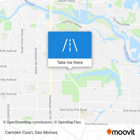 Camden Court map