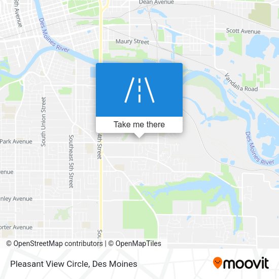 Pleasant View Circle map