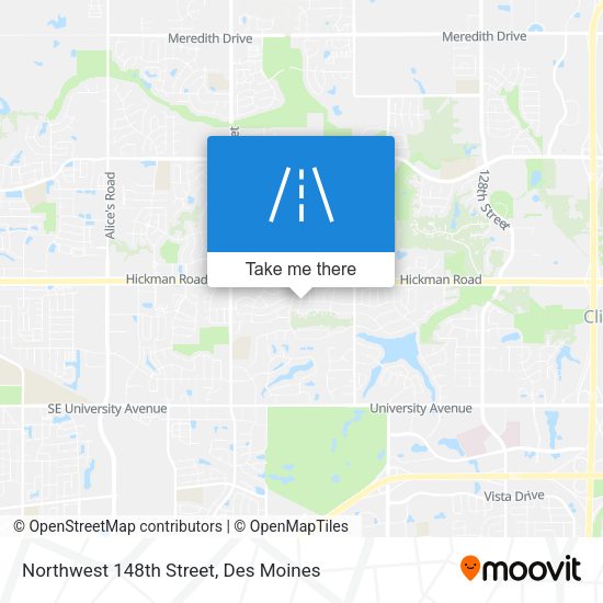 Northwest 148th Street map
