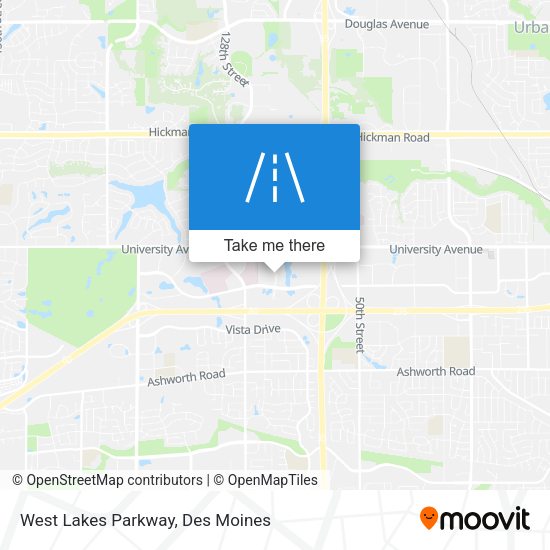 West Lakes Parkway map