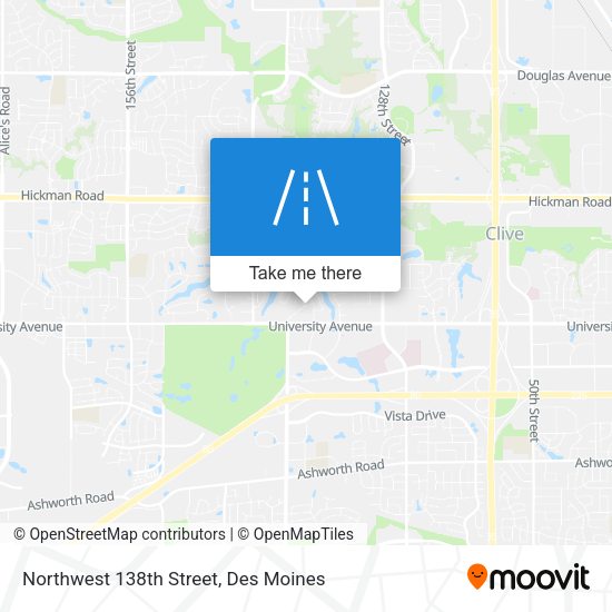 Mapa de Northwest 138th Street