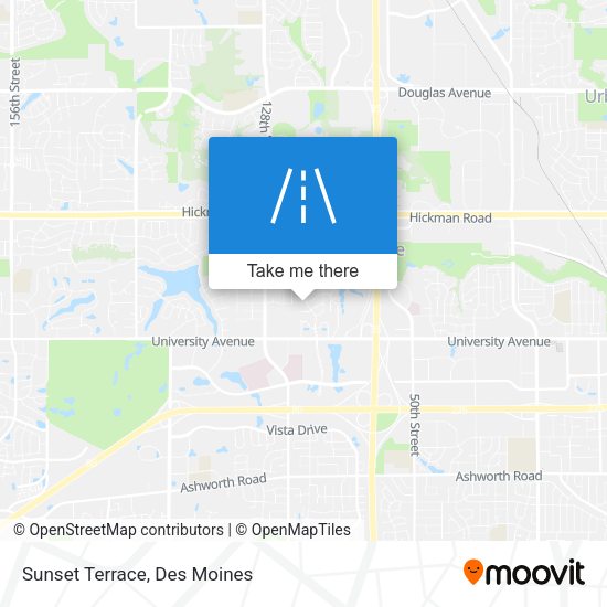 Mapa de Sunset Terrace