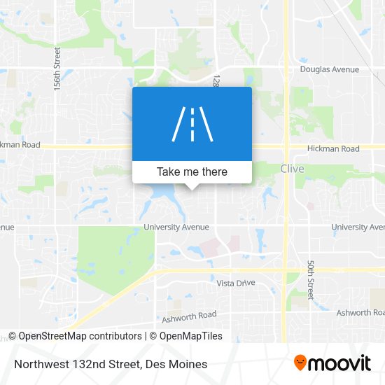Mapa de Northwest 132nd Street