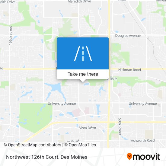 Northwest 126th Court map