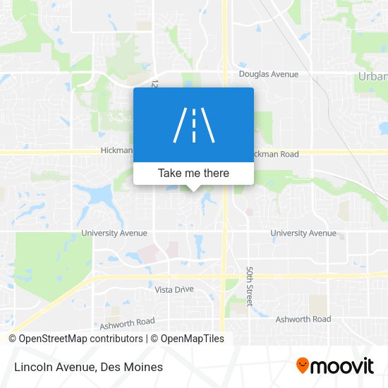 Mapa de Lincoln Avenue