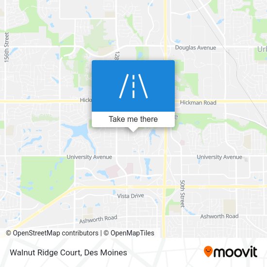 Walnut Ridge Court map