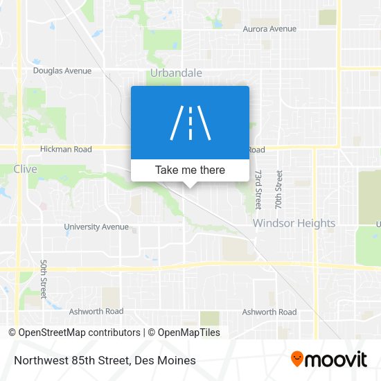 Mapa de Northwest 85th Street