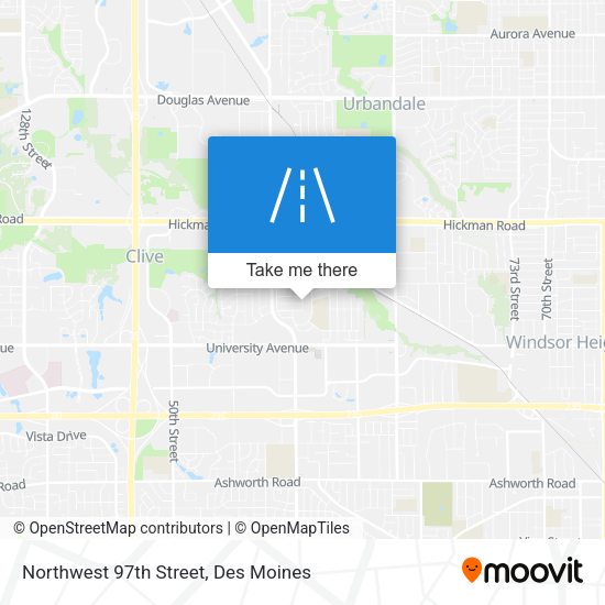 Mapa de Northwest 97th Street