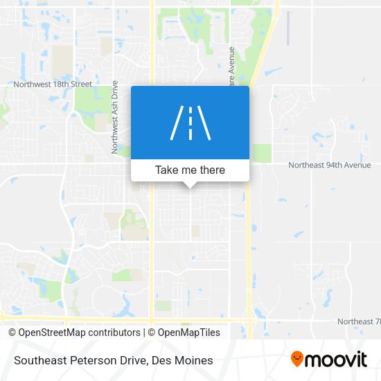 Mapa de Southeast Peterson Drive