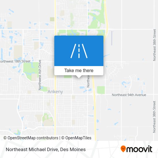 Mapa de Northeast Michael Drive
