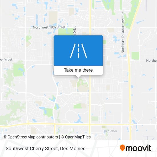 Mapa de Southwest Cherry Street