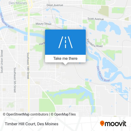Timber Hill Court map